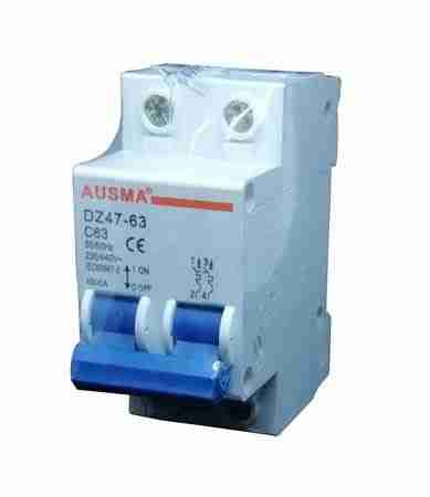 Picture of Aus 2p 63A dinrail circuit breaker/1*120