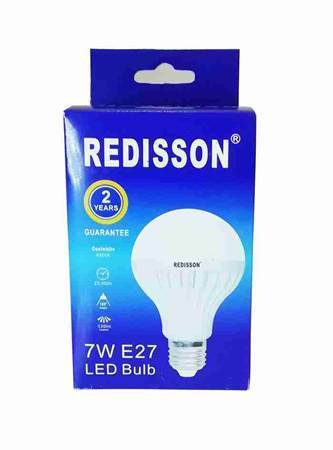 Picture of 7WE27 (RED led bulb)/1*100