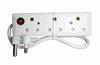 Picture of R-33 3way multi plug white/1*60