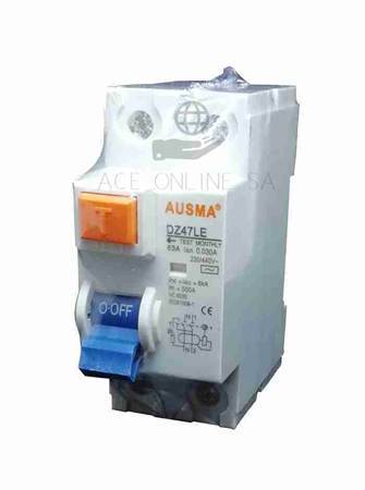 Picture of Aus 2p 63A 30mA  dinrail earth leakage/1*120