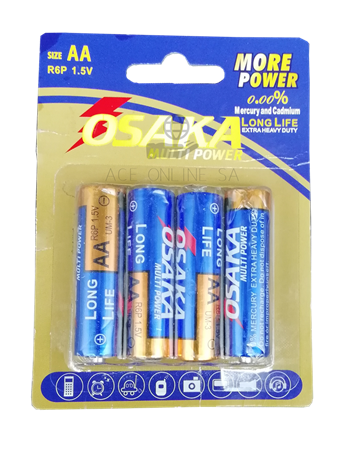 Picture of R6p AA 1.5v (OSAKA BATTERY)4p/1*144