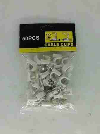 Picture of 64007-4 12mm cable clips/1*150