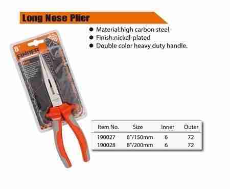 Picture of 190027 Finder long nose plier(150mm/6")/1*72
