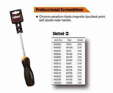 Picture of 193010 Finder screwdriver(5*150-)/1*216