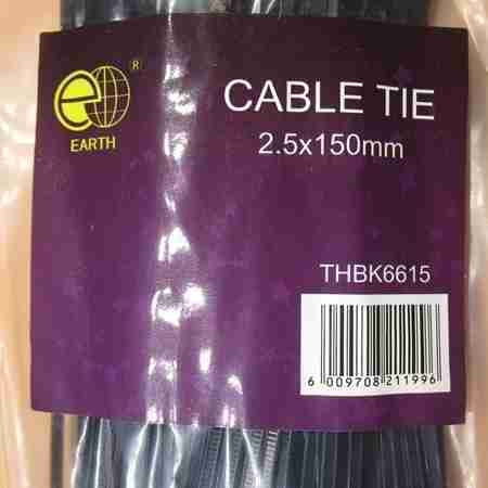 Picture of THBK6615 cable tie 2.5*150mm/1*200