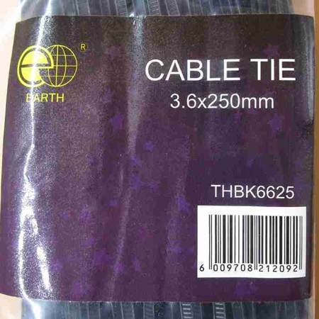 Picture of THBK6625 cable tie 3.6*250mm/1*200