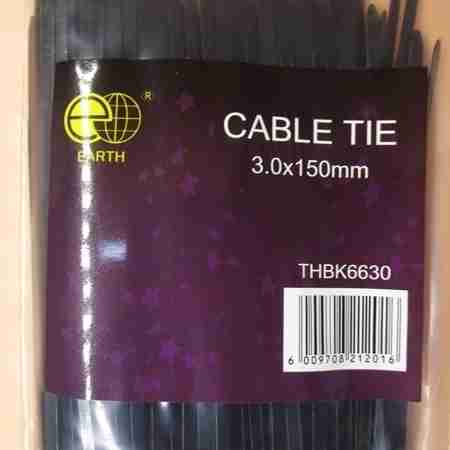 Picture of THBK6630 cable tie 3.0*150mm/1*180