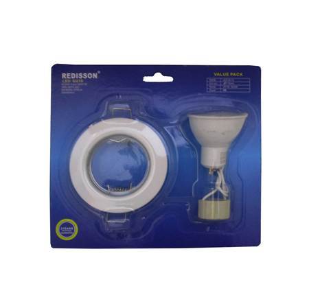 Picture of VP 4W LED GU10 RED COOL WHITE/1*100