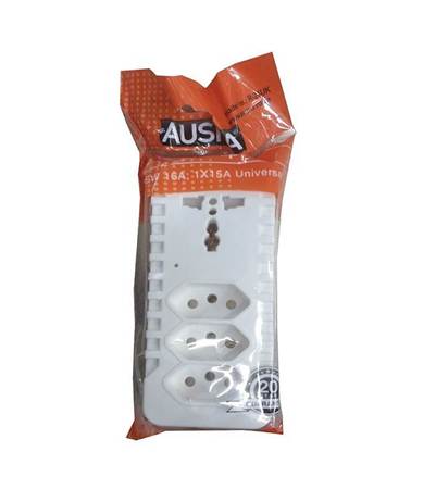 Picture of AUS R-24 UK 3*5A+UK ADAPTOR/1*120