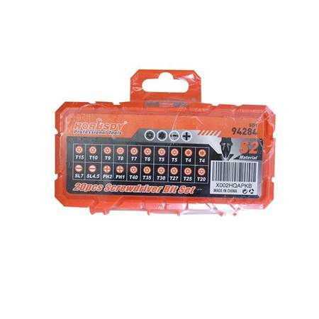 Picture of SDY-94284 20P SCREWDRIVER BIT SET/1*96