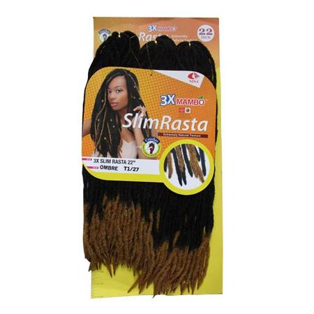Picture of 3X SLIM RASTA 22''#4 Simrasta hair piece/1*60