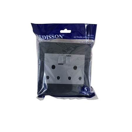 Picture of D01-C-SG 4*4Double wall socket 2*16A/1*96