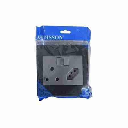 Picture of D02-C-SG Double wall socket 1*16A 1*E/1*96