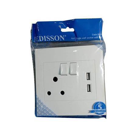 Picture of S001 USB-C 2USB single wall socket/1*96