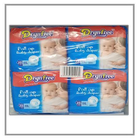 Picture of DRYNFREE 4*25P #XXL pullup baby diaper/1*1