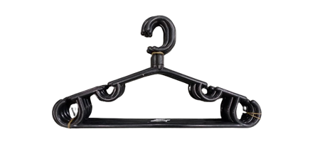 Picture of Hanger H002 Black 8pcs/1*16