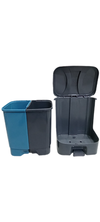 Picture of Lucky double recycling bins/1*1