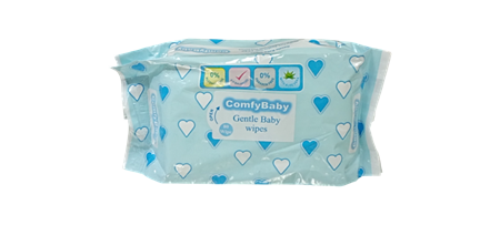 Picture of Gentle baby wipes(80)comfy baby/1*30