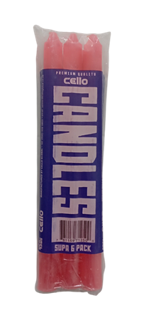 图片 Cello 12*450g pink candles/1*1
