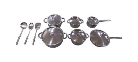 Picture of GES-P15 15PC HIGH POT SET 16-24CM/1*4