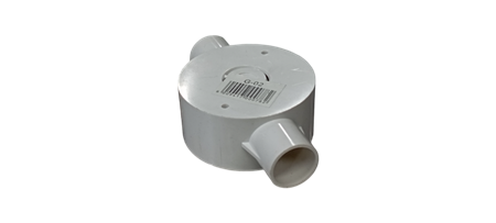 Picture of G02 2WAY PVC CONDUIT BOX/1*120