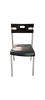 Picture of Stackable plastic chair with metal frame/1*5