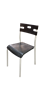 Picture of Stackable plastic chair with metal frame/1*5