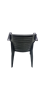 Picture of Ansari plastic imperial chair(black)/1*1
