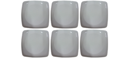 图片 P1006-8.5 1pSquare plate 8.5 white/1*108