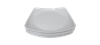 图片 P1006-8.5 1pSquare plate 8.5 white/1*108