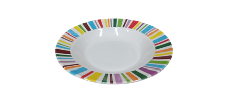 Picture of P1003-9 1p round plate 9 print/1*90