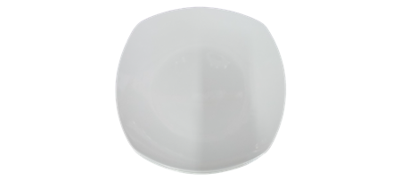 Picture of P1001-8 1pSquare plate 8 white/1*168