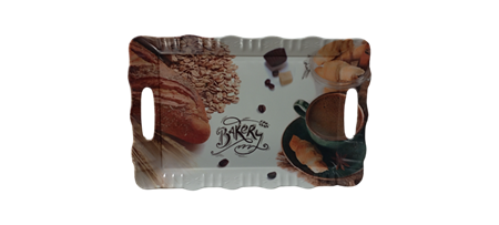 图片 T002-18 serving tray with handle/1*42