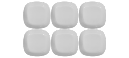Picture of P1004-8 1pSquare plate 8 white/1*96