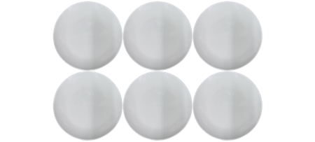 Picture of P1005-10 1p round plate 10white/1*84