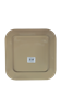 Picture of SP1021-10.5B 1p quare  plate taupe/white/1*50