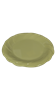 Picture of P1025-10 1p round flower plate 10 ye/1*72