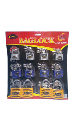 Picture of GT 32-38-50 12p padlocks/1*20