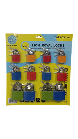Picture of 006 32-45-55 12p padlocks/1*20