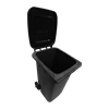 Picture of LUCKY Wheelie Bin black 240L /1*1