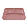 图片 P1008-9 rectangular divided plate peach/1*100