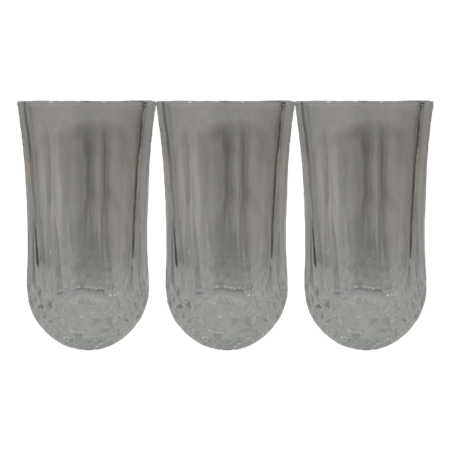 Picture of K2012-3PCS crystal glass 3p/1*16