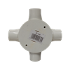 Picture of G04 4 WAY PVC CONDUIT BOX/1*120