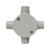 Picture of G04 4 WAY PVC CONDUIT BOX/1*120