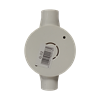 Picture of G02 2WAY PVC CONDUIT BOX/1*120