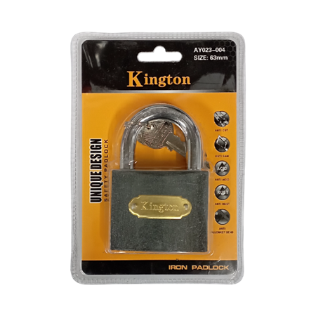 图片 AY023-004 Iron padlock 63mm/1*48