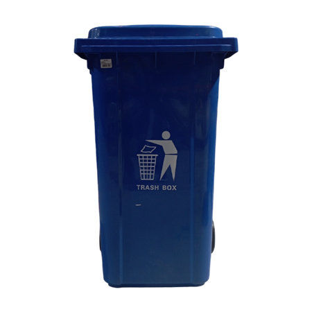 Picture of KEMEI DUSTBIN 240L blue/1*1