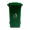 Picture of KEMEI DUSTBIN 240L green/1*1
