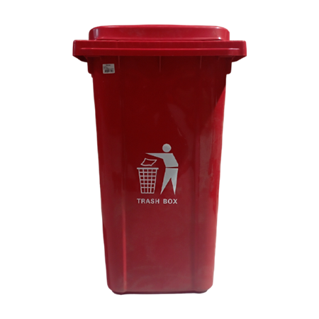 Picture of KEMEI DUSTBIN 240L red/1*1