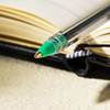 Picture of EQ4-GN 50P Ballpoint Pen Clear Barrel 1mm/1*36